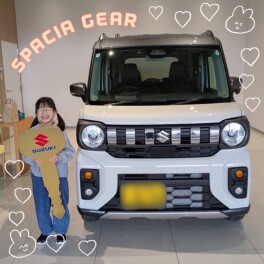 スペーシアギアをご納車しました！！